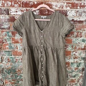 Madewell Button-Down Dress